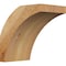 Ekena Millwork 4"W x 6"D x 6"H Thorton Rough Sawn Knee Brace, Western Red Cedar BRC04X06X06THR00RWR - alternate 1